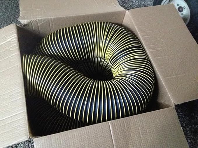 5 ft Lawn Leaf Blower Vac Grass Catcher Bagger Flexible 7 inch Hose TubingReplacement for Agri-Fab OEM