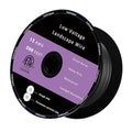 12/2 Low Voltage Landscape Lighting Wire 200ft 12AWG*2 Conductor Waterproof Pure Copper Outdoor Direct Burial 200 feet Black