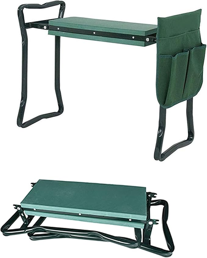 Multifunctional Garden Kneeler &amp Seat - Heavy Duty Folding Kneeling Bench with Handles Ideal for Gardening and Sitting - Perfect Garden Stool for Seniors Women
