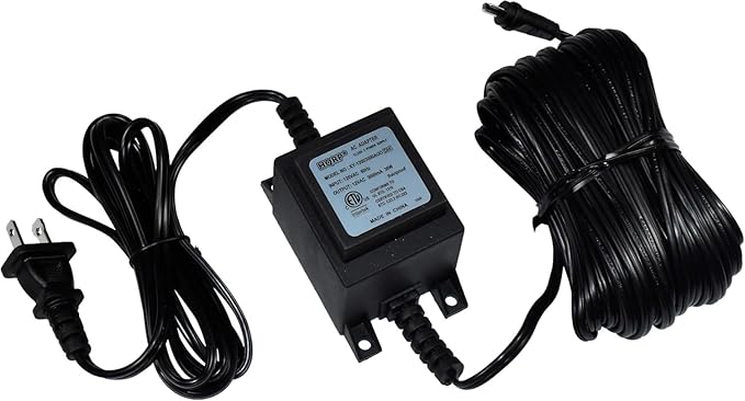 HQRP 50 Ft Power Cord Compatible with Mosquito Magnet Patriot with Round Plug 120-021 ETL Listed