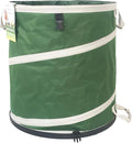 24-Gallon Collapsible Trash Can (19x21 in) Hard-Shell Bottom Leaf BagYard Waste BagsGarden Debris BagRV Camp Waste BinPop-Up Trash CanRecycling BinLaundry HamperLawn Grass ClippingsWeed Barrel
