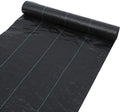 Folded Ground Cover MembraneWeed Membrane Weed Barrier Fabric Weed Control Membrane Weed Barrier Landscape Fabric for Landscaping Farming Gardening and Agriculture(1.9Ft*32Ft/0.6 * 10m)