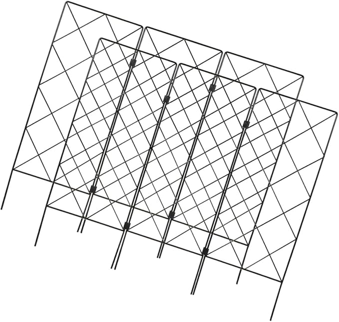 2pcs Plant Climbing Frame Garden Trellis for Support of Climbing Plants Sturdy Structure for Tomatoes Peas and Vines