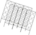 2pcs Plant Climbing Frame Garden Trellis for Support of Climbing Plants Sturdy Structure for Tomatoes Peas and Vines