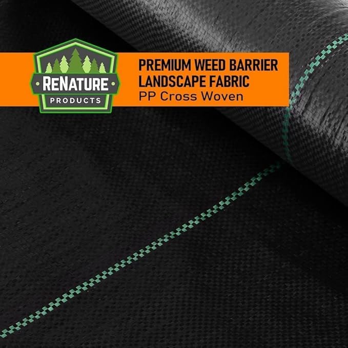 3FT x 300FT Weed Barrier Landscape Fabric 3.2oz Premium Heavy Duty Garden Cloth Ground Cover for Gardening Farming