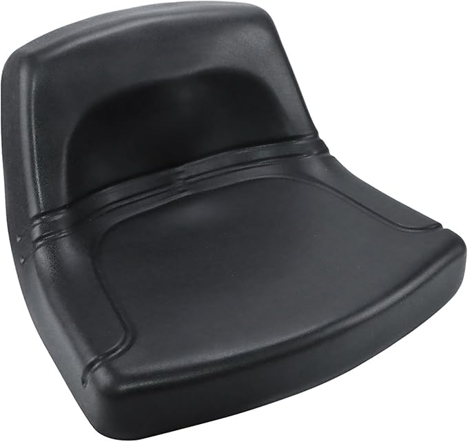 munirater Lawn Mower Seat Black Replacement for Riding Mower Garden Tractor Seat