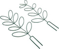 2pcs Green Metal Plant Support Trellis for Climbing Plants Outdoor and Indoor Garden Iron Tomatoes Cages for Potted Vegetables and Vines