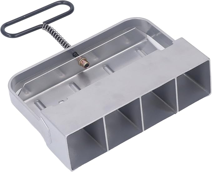 Manual Soil Block MakerSoil Blocker with Comfortable HandleSilver Manual Soil Block Maker Handheld Seedling Micro Soil Blocker Set for Greenhouse