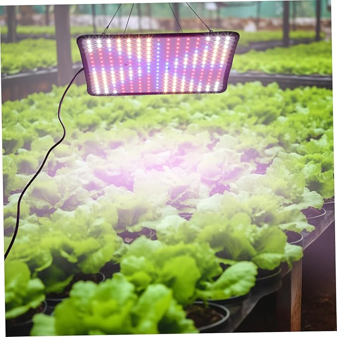 VICASKY 1set Led Dimmable Plant Growth Light for Indoor Plants Hydroponics and Greenhouse Use Us Simple Installation LEDs
