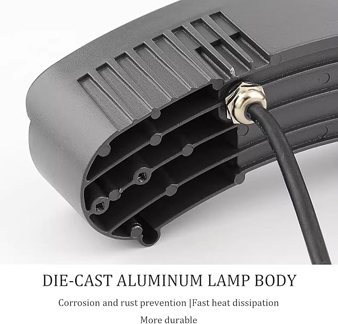 Palm Tree Lights Plug-in Tree Trunk LightsLED Uplights IP65 Water-Resistant Outdoor for Garden Yard Pathway Landscape.Excluding Transformer(Red5 lamp Heads)
