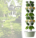 Vertical Hydroponic Garden TowerHydroponic Germination Kit5/7/9-Tier Hydroponic Tower Home ing Syst-emwith LED Grow Lightfor Indoor Herbs Fruits and Vegetables7Layers