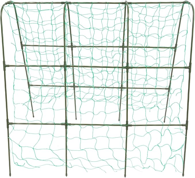 Garden Arch Tunnel Trellis for Climbing Plant Outdoor Garden Trellis Arch 3.94 FT Tall Arch Trellis for Climbing Plants Detachable Garden Tunnel with Netting