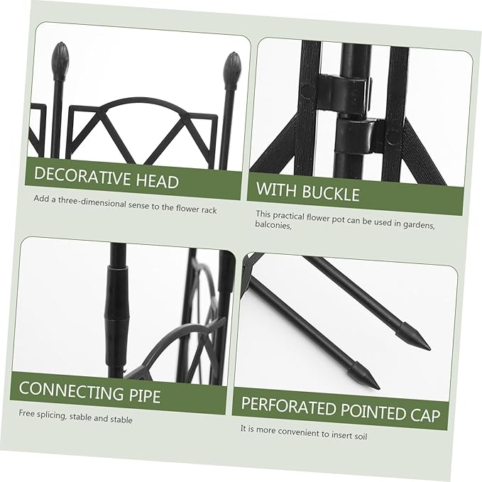 Generic Garden Trellis Climbing Plant Support Stand for Indoor and Outdoor Vine Plants Frame with Height Gardening Accessory for Healthy Growth and Vertical Garden Maintenance