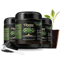 Soil Activator - Viresta Soil Revitalizer Plant Food Enhancer Concentrated Humic Acid Formula - Promotes Root Growth &amp Nutrient Uptake for Lawns Garden Indoor &amp Outdoor Plants (3Pcs)
