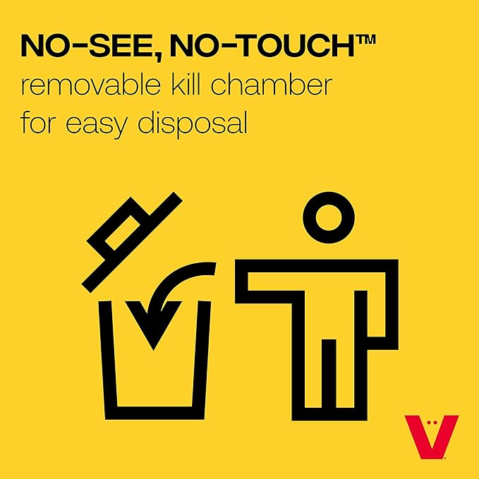Victor M250S Indoor Electronic Humane Mouse Trap - No Touch No See Electric Mouse Trap