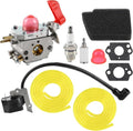 Carburetor Carb Compatible with Poulan VS-2 BVM200FE Leaf Blower Compatible with Husqvarna GBV345 Blower 545081857 C1U-W43A C1U-W43B 545146501 Compatible with Craftsman 358794770 Gas Blower