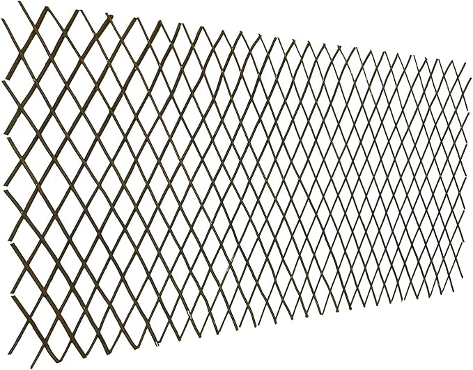Nature Willow Trellis Expandable Plant Support Plant Climbing Lattices Trellis Willow Expandable Trellis Fence for Climbing Plants Support 36x92 InchDouble Panel (4)