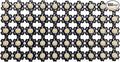 100pcs 3W High Power LED Diodes Cold Warm White Red Green Blue Yellow 660nm 445nm Plant Grow Light Source with 20mm Star PCB (Nature White 4500K)