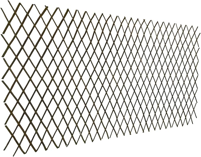 Nature Willow Trellis Expandable Plant Support Plant Climbing Lattices Trellis Willow Expandable Trellis Fence for Climbing Plants Support 36x92 InchDouble Panel (1)