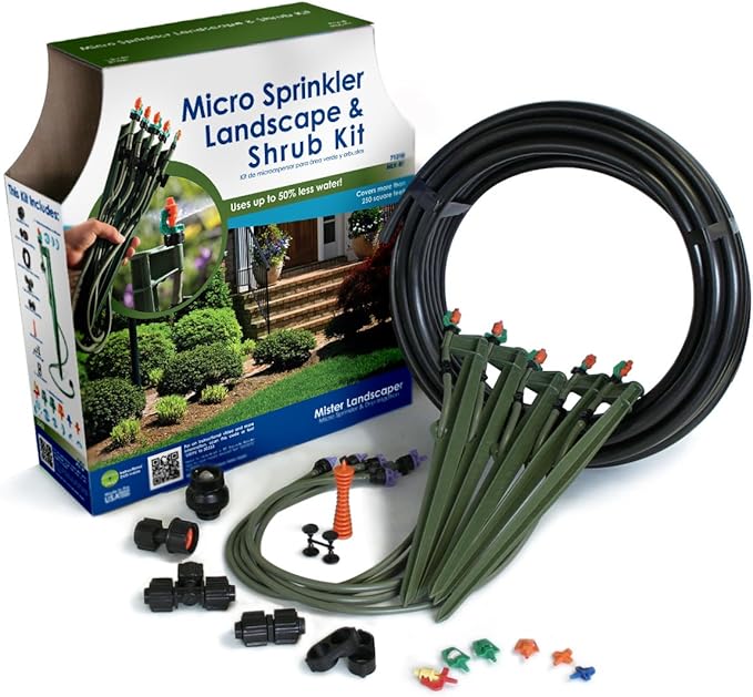Mister Landscaper Micro Sprinkler Landscape &amp Shrub Kit
