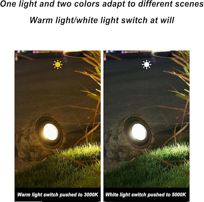 Solar Spotlight – Garden Stone LED Outdoor Spot LightSolar Powered Rock Lamp Warm Glow Illumination Weather-Resistant Build Easy Placement Eco-Friendly Energy Saving |Solar Lighting