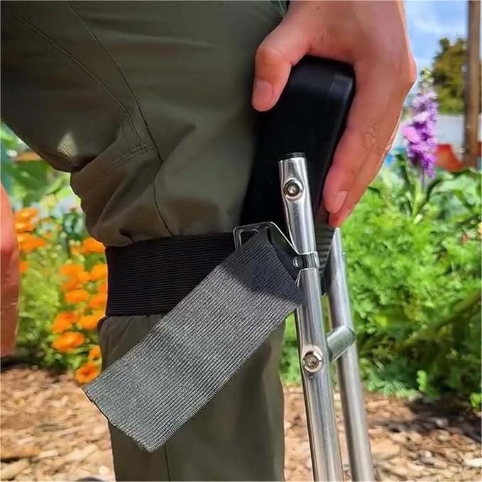 Kneeseat Knee Seat for Gardening Strap on Kneeling Device for Garden Labor-Saving Tools for Farm Work Protecting Knees(Red1 PCS)