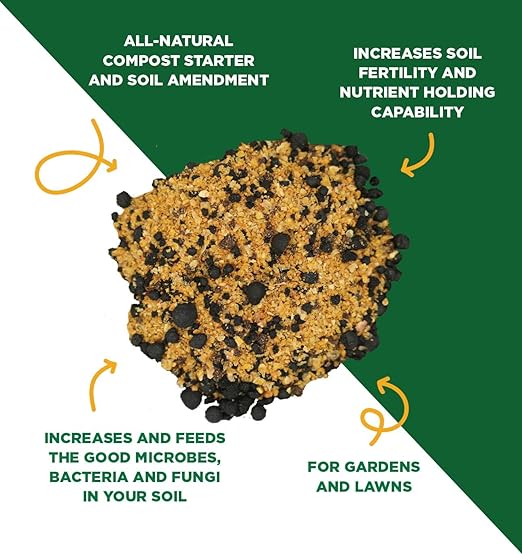 The Andersons Dirt Booster Plus All-Natural Super Compost Starter and Soil Amendment - 20 lb.