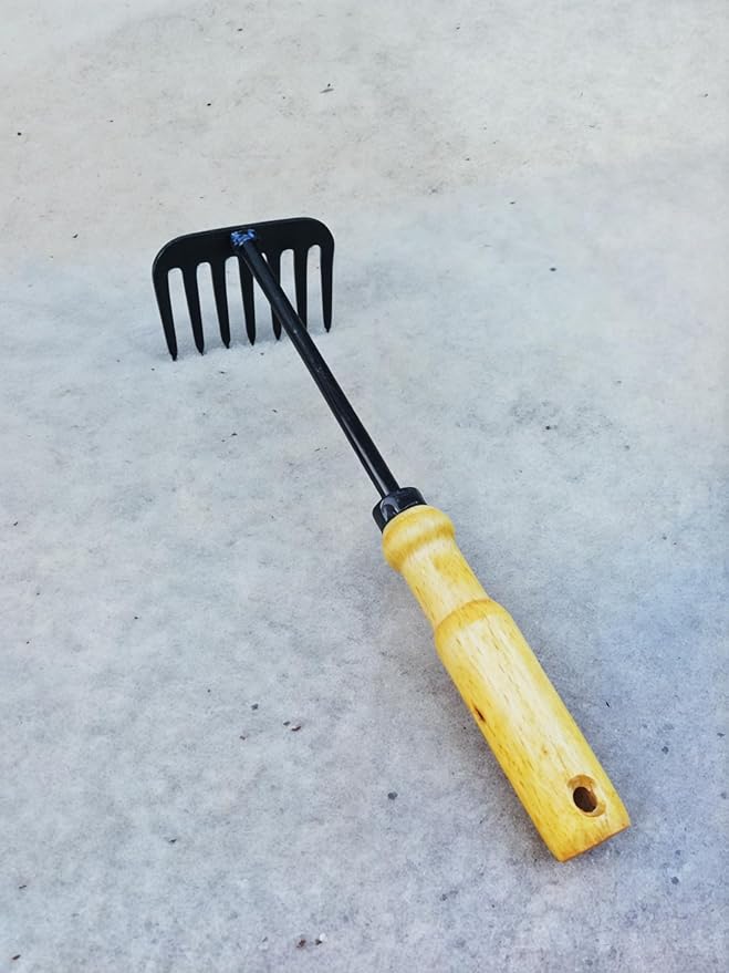 Handcrafted Garden Tools Set – Durable 8mm Axon Iron Spade Anchor &amp Harrow with 7 Gears Includes Adjustable Garden Shears Lightweight &amp Sturdy Tools for Gardening &amp Landscaping 4 Piece