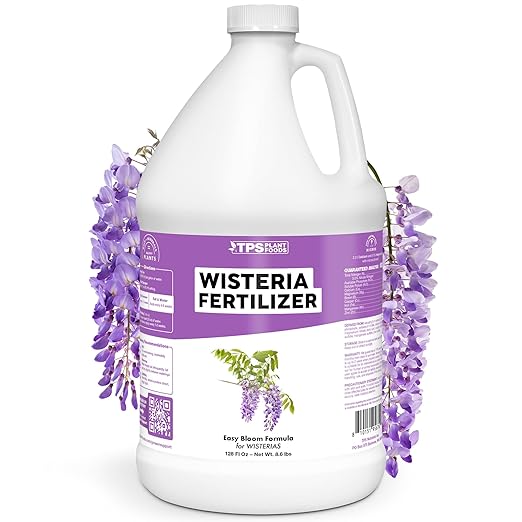 Wisteria Fertilizer – Liquid Plant Food for More Blooms Stronger Vines &amp Healthy Root Development 1 Gallon