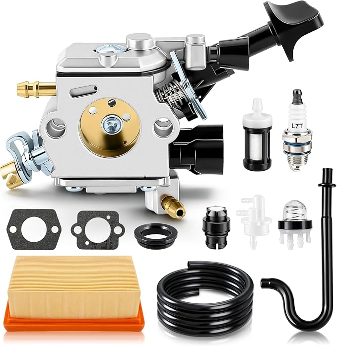 C1Q-S210 Carburetor Compatible with STIHL BR350 BR350Z BR430 BR450 SR430 SR450 Backpack Blower Replace Part# 4244 120 0606 for Zama C1Q-S210B C1Q-S209C Contain Full Set Repair Kit