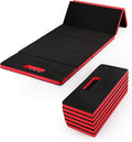 Extra Thick Kneeling Pad for Working Under Car 47.2 * 17.7 * 1.2 Portable Foldable EVA Mechanic Mat for Garage Gardening Yardwork Workshop Red &amp Black