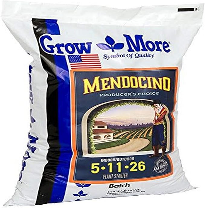 Grow More 9541 Mendocino Water Soluble Fertilizer 5-11-26 25-Pound