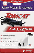 Tomcat Kill and Contain Mouse Trap 2-Pack(2Pack 4 Traps total)