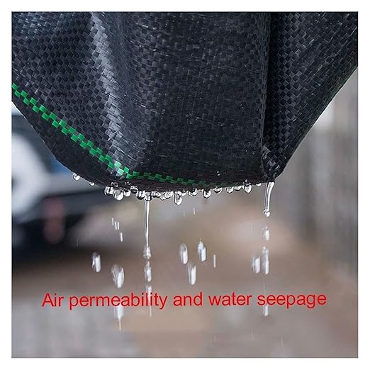 Driveway Fabric Weed Barrier Fabric Weed Control Film Barrier Fabric for Garden Plant Mulch Membrane(1.2 * 100m)