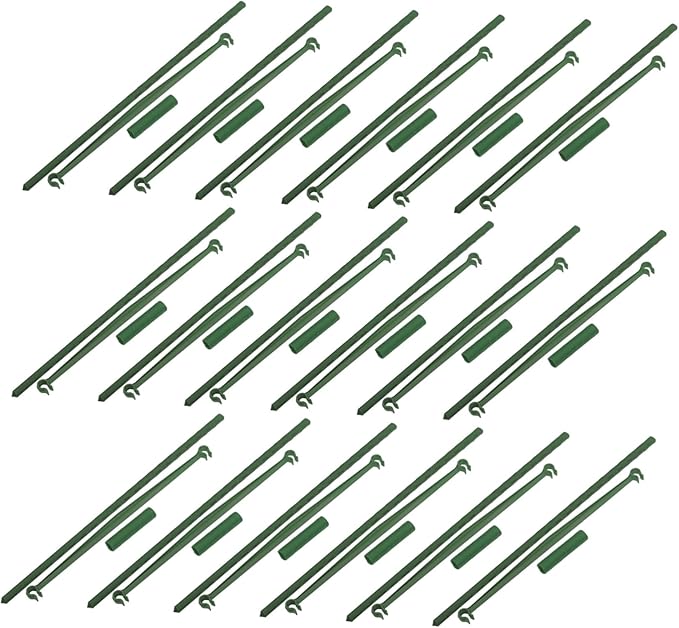 BESPORTBLE 3sets Metal Garden Plant Trellis for Climbing Plants Support Stand for Tomatoes Vines and Flowers for Patio Gardening