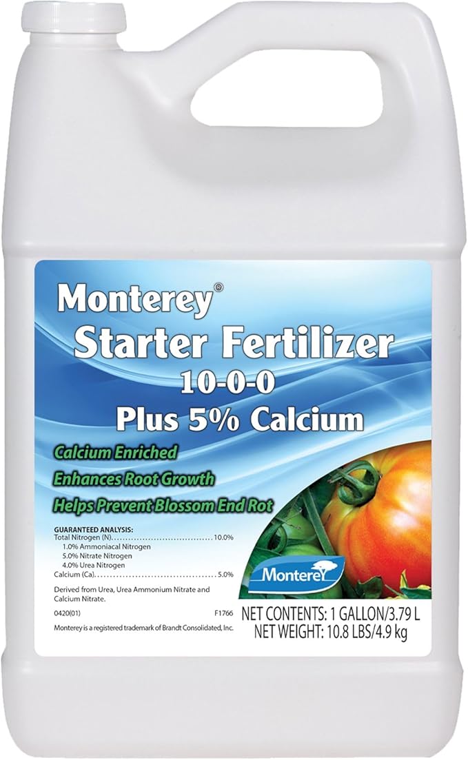 Monterey Gallon Concentrate Starter Fertilizer 10-0-0 5% Calcium