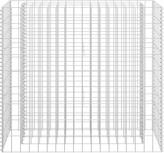 Gabion Raised Bed Galvanized SteelGabion Basket Gabion Planter Steel Fencing Wire Patio Flower Plant Bed Basket Stone Wire Garden Outdoor Landscape Decoration