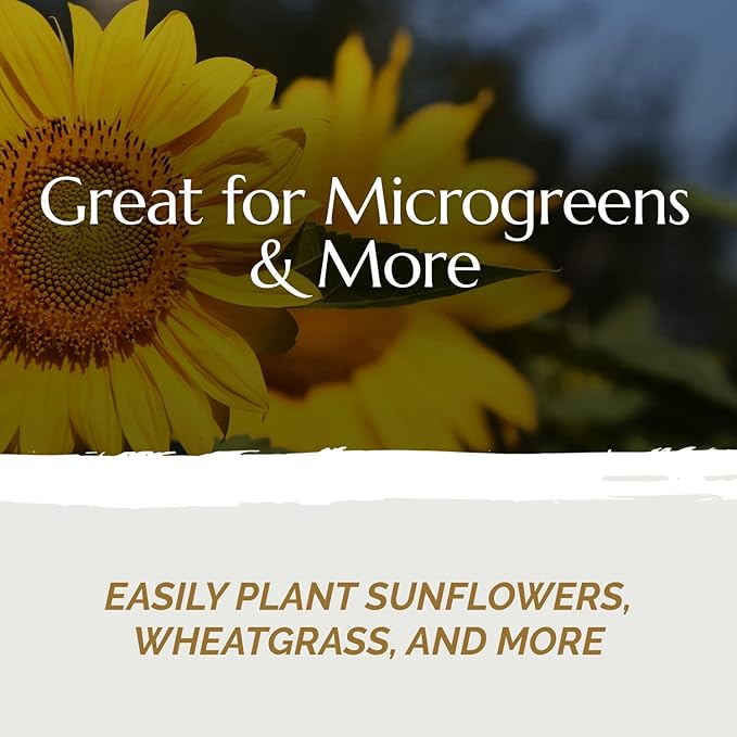 Chanvra Grow Microgreens Growing Mat Natural Hemp Mats for Growing Sprouting Kits Hydroponic Hemp Pads Hemp Grow Mat for Wheatgrass Sunflower &amp More Microgreen Mat 10x20 (100)