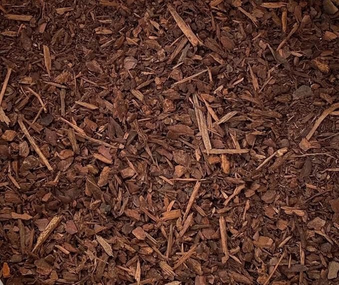 Aged Coarse Composted Fir Bark for Bonsai &amp Succulent Soil Mix Organic Additive 2 gal.