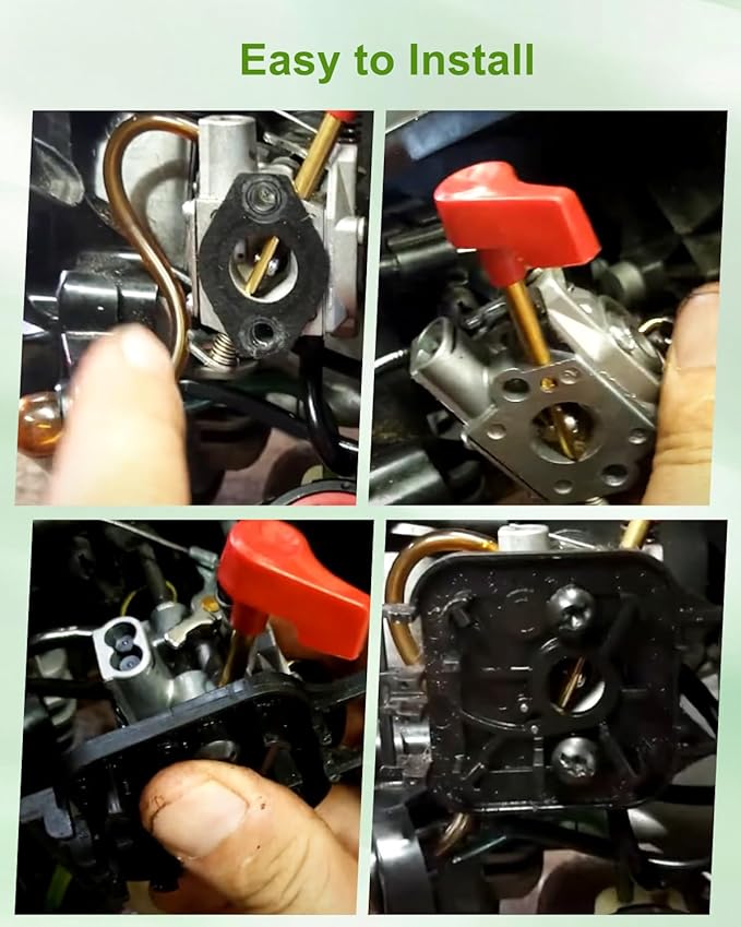 Carburetor Fit for MTD 753-08517 41BS2BVG799 Troy-Bilt TB27VH TB27BH TB27BEC TB27BVEC Craftsman 316791650 316791770 Leaf Blower Carb Tune Up Kit