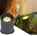 Ground LED Landscape Lights - IP67 Waterproof Outdoor Buried Light AC 220V Adjustable Angle Recessed Floor Lamp Garden Decorative Spotlight Easy Installation(RGB36W)