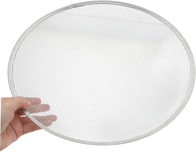 Garden Sifting Pan Iron Soil Sieve for Home Outdoor Use Efficiently Filters Sand Rocks and Compost for Gardening Tasks and Soil Preparation