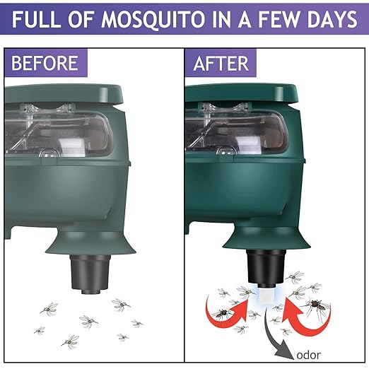 8 Pack Mosquito Attractant Bait Refill Mosquito Bait Lure for Bug Zapper &amp Fly Traps Compatible with All Flying Insect Mosquitoes Trap