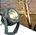 Tree Spotlights - IP65 LED Waterproof Spotlight Low Voltage DC12/24V Courtyard Lawn Landscape Lights Outdoor Rotation COB Floodlight for Plazas Parks and Villas(Red20W-DC24V)