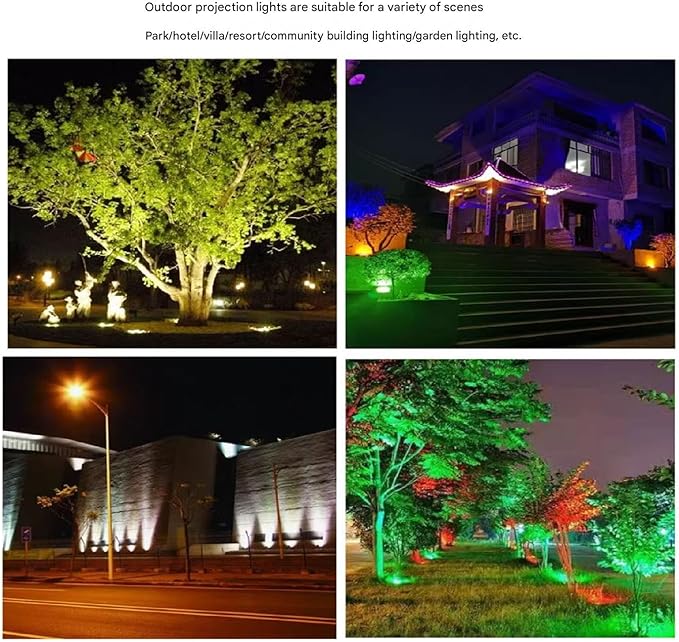 Outdoor Landscape Spotlights Outdoor LED Spotlight - Landscape Lights Round LED Floodlight IP65 Waterproof Courtyard Villa Lawn Light Garden Tree Light 180° Vertical R