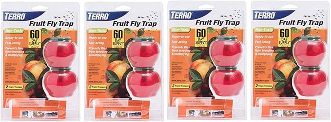 TERRO Fruit Fly Trap (8-pack)