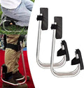 Knee Seat for GardeningKneeling and SeatStrap On Kneeling Device for GardenGardening Knee Pads Saving Tools for Farm Work(2 Pcs-Black)