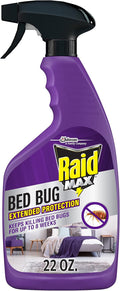 Raid Max Bed Bug Extended Protection Kills Bed Bugs for 8 weeks on Laminated Woods and Surfaces 22 Oz