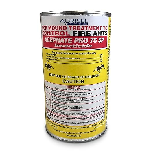 Acephate Pro 75 Sp Insecticide Imported Fire Ant Mound Treatment 1 Tsp Per Mnd