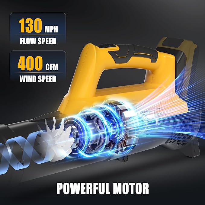 Cordless Weed Wacker + Hedge Trimmer + Leaf Blower Combo Compatible with Dewalt 20v Max Battery(Tool Only) 20V Cordless Weed Eater &amp Edger/String Trimmer for Lawn Care Garden Yard